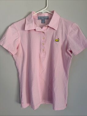 Masters Augusta pink polo size small